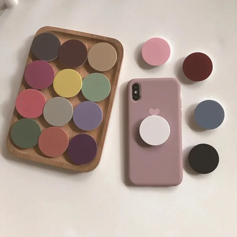Round finger grip Tok cellphone holder foldable expanding phone stand mobile accessories for iPhone Huawei Xiaomi finger bracket thumbnail 4