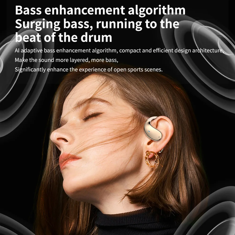 Translator Earbuds YYK-Q39 3-in-1 Bluetooth 5.4 AI Translation Earphone Real-Time Translator Ear Hook Noise Cancelling Earphone thumbnail 4