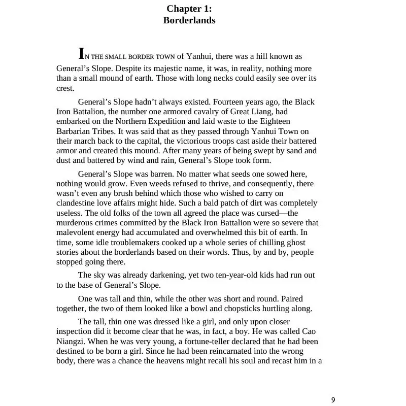 1-3 Volumes Sha Po Lang English Paper Novel Chinese Danmei Fantasy Novel English Novel With Two Male Protagonists thumbnail 5