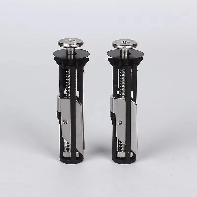 Heavy Duty Toilet Seat Fastener Bolt kit Stainless Steel Tank Toilet Bolt Hinge Screw Retractable Toilet Cover Bolt Kit thumbnail 3