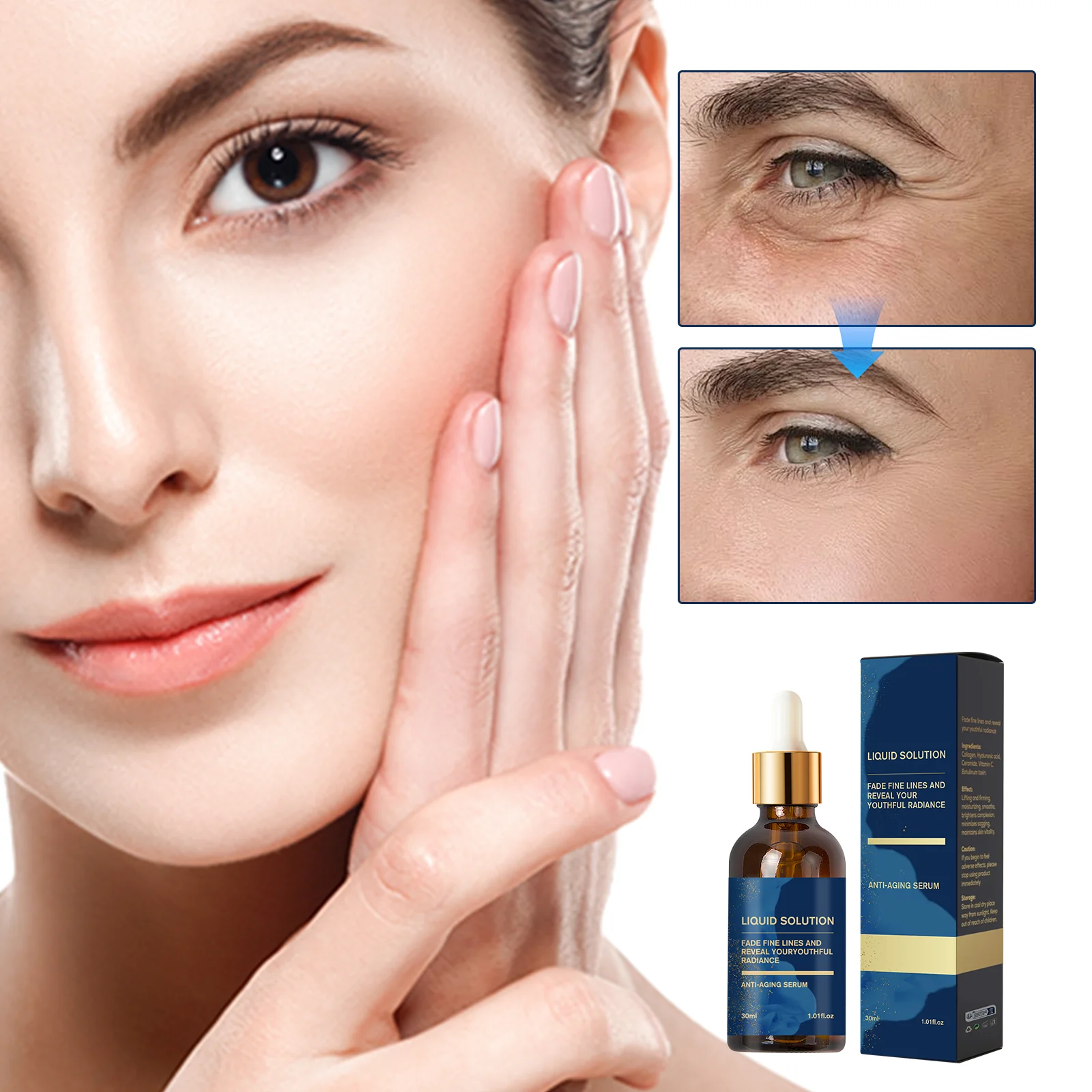 Magical Skin Rejuvenation Serum Anti-Wrinkle Essence Firming Lift Fine Lines Anti-Ageing Antioxidant Moisturise Korean Skincare thumbnail 2
