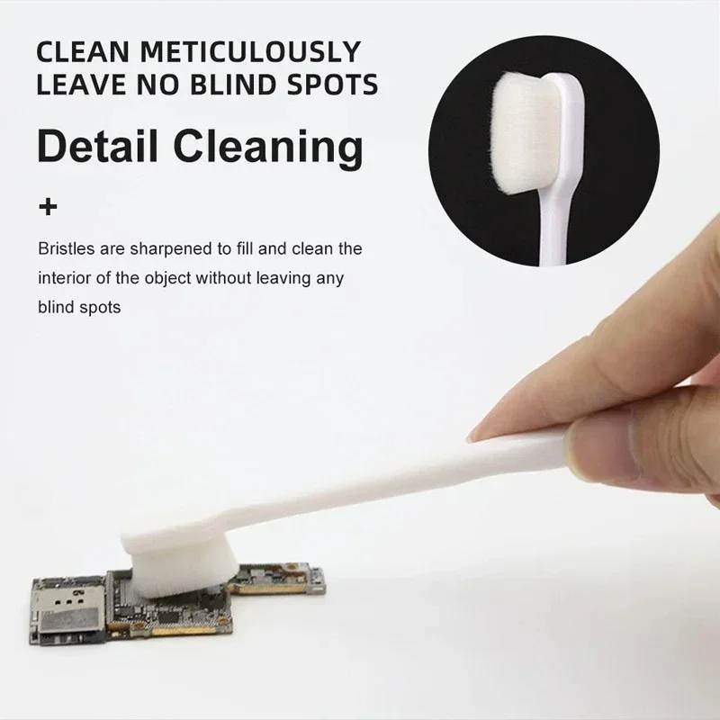 PBT Fibre Cleaning Polishing Motherboard IC Glue Removal Cleaning Brush For Circuit IC PCB BGA Phone Electric Repairing thumbnail 2