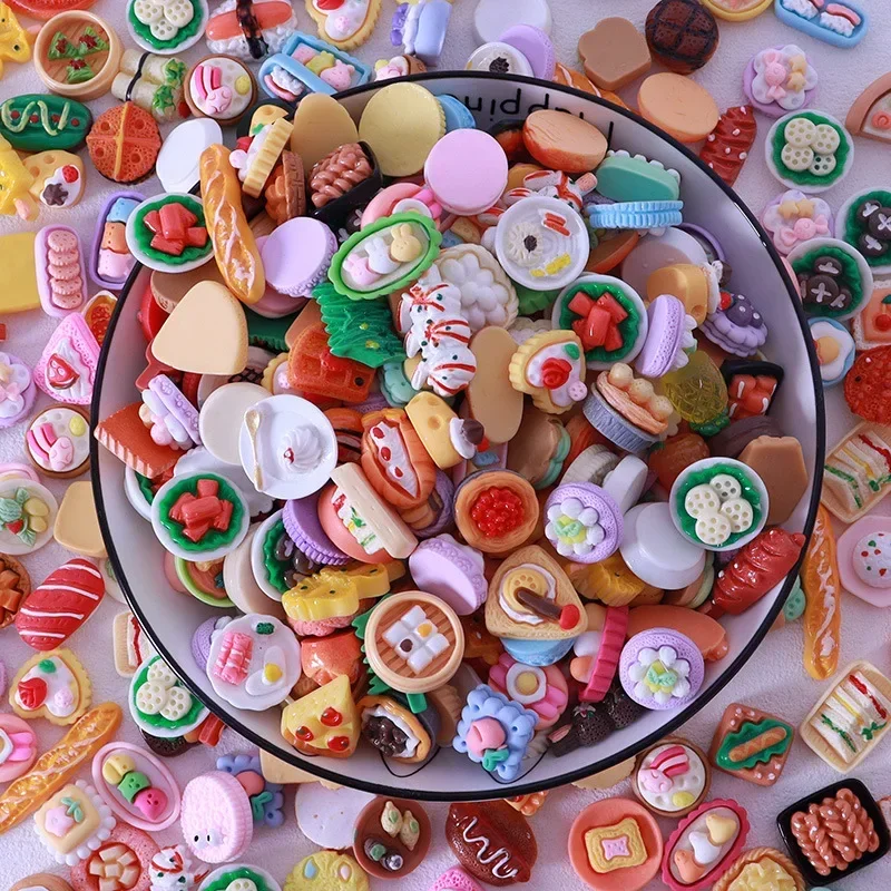 10-20PCS kids Miniature Dollhouse Food Supermarket Mini Snack Simulation Doll Kitchen Accessories Toys thumbnail 2