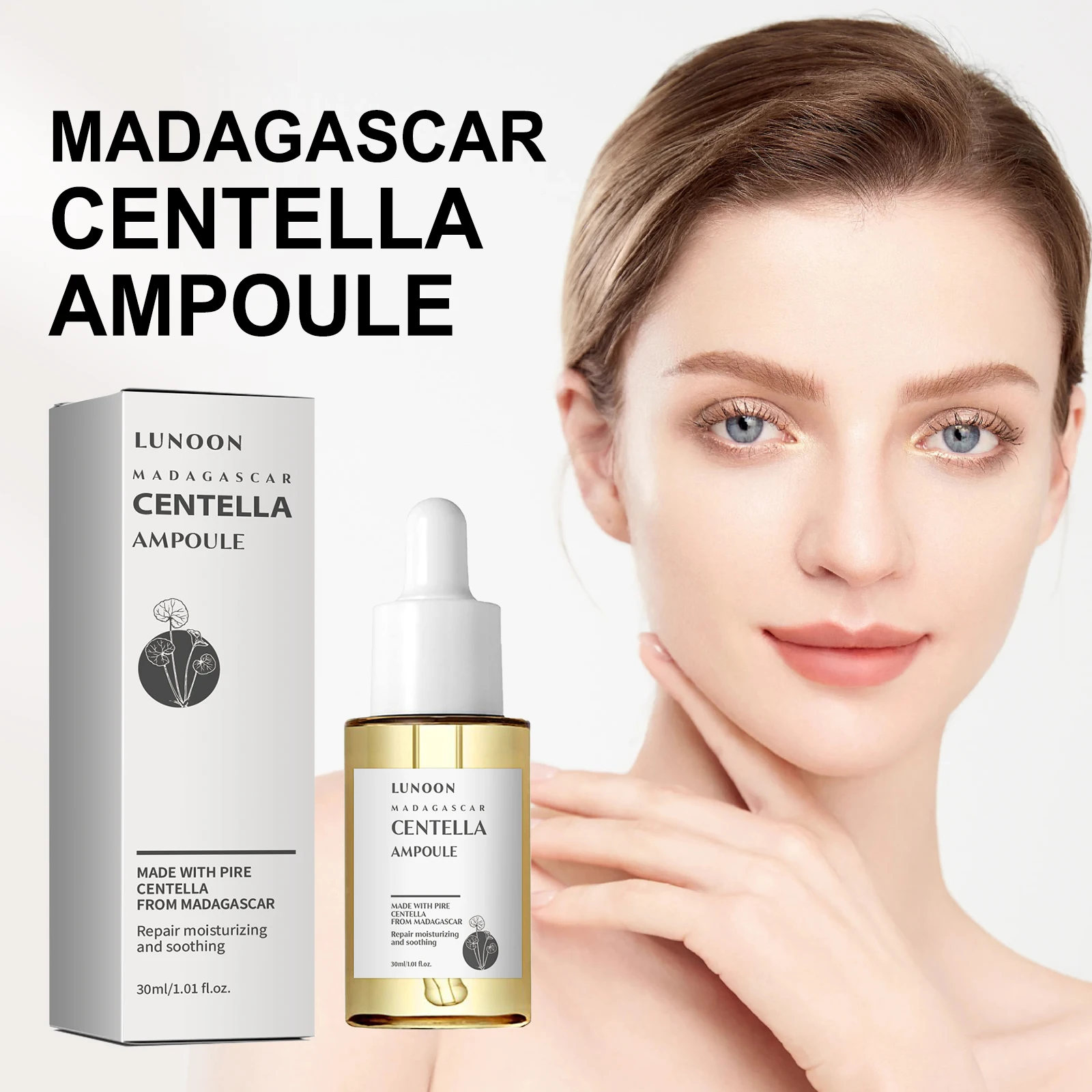 7 Seconds Repair Damaged Facial Barrier Serum Centella Asiatica Moisturize Hydrat Soothing Smoothing Anti-Aging Korean Skincare thumbnail 4