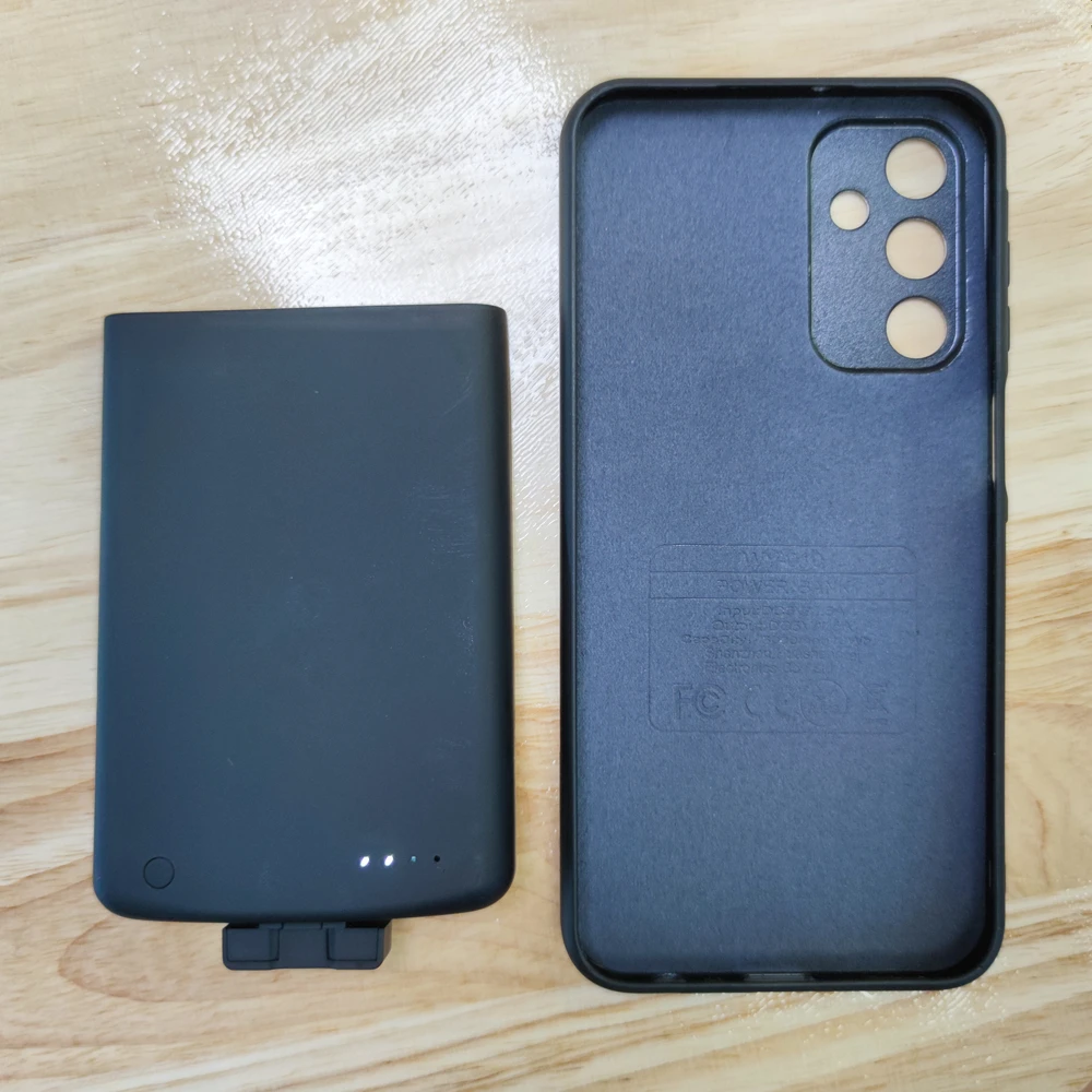Powerbank For Samsung Galaxy A13 A14 A15 A24 A25 A32 A34 A51 A52 A53 A71 A73 S9+ S23 FE Battery Cases Portable Power Bank Cover thumbnail 6