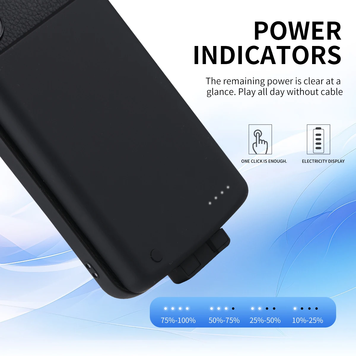 Powerbank For Samsung Galaxy A13 A14 A15 A24 A25 A32 A34 A51 A52 A53 A71 A73 S9+ S23 FE Battery Cases Portable Power Bank Cover thumbnail 5
