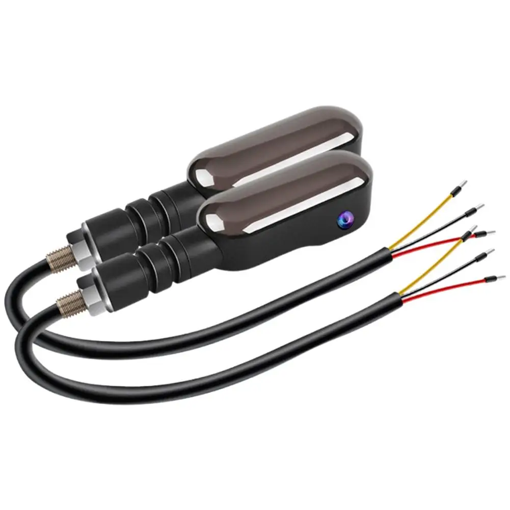 Motorcycle Projection Turn Signal Electric Vehicle Colorful Atmosphere LED Atmosphere Turn Signal High Brightness Warning Light thumbnail 6