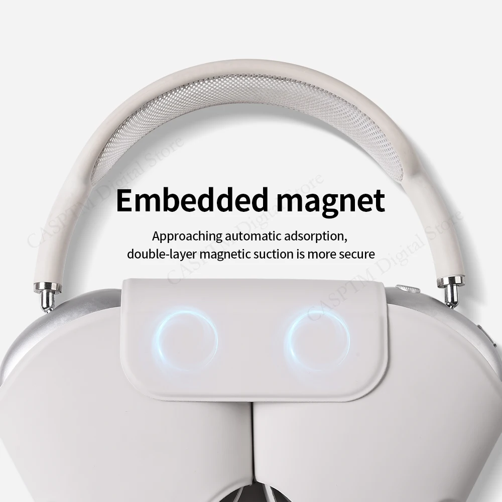 Luxury PU Headphones Cover For AirPods Max Case Anti-scratch Waterproof Protective Headset Cases For Apple AirPods Max Shell thumbnail 3
