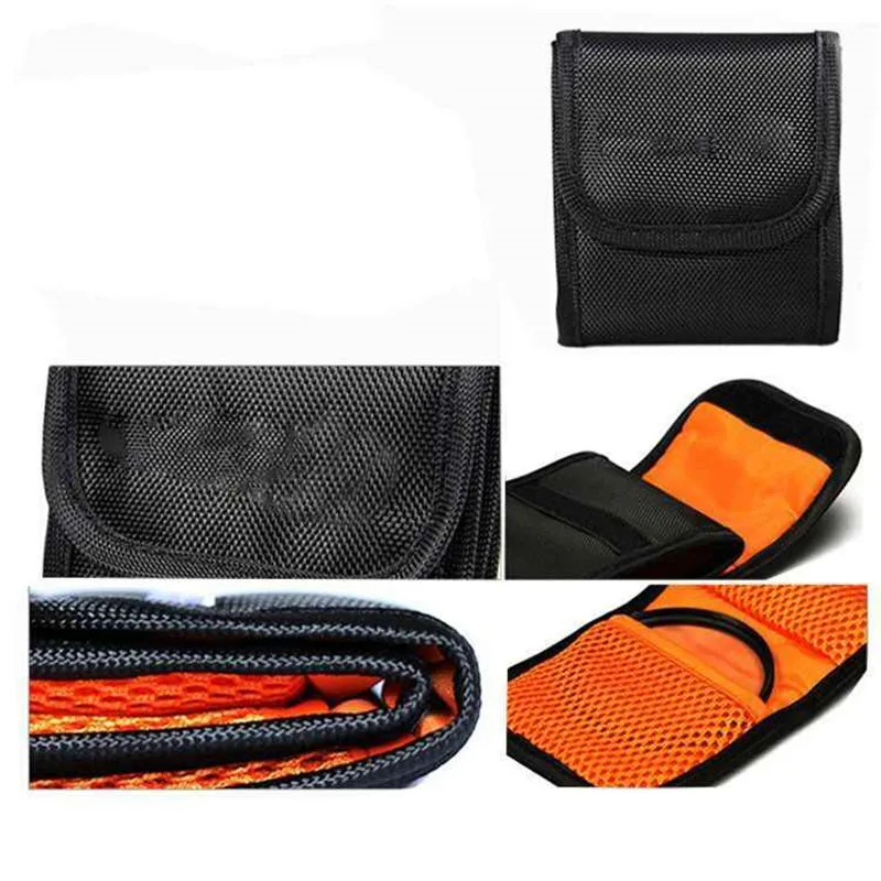 Filter Case 3/12Pocket Camera Lens Filter Carry Case Professional Photography Filter Holder Belt Bag Pouch for 25mm-82mm Filters thumbnail 6