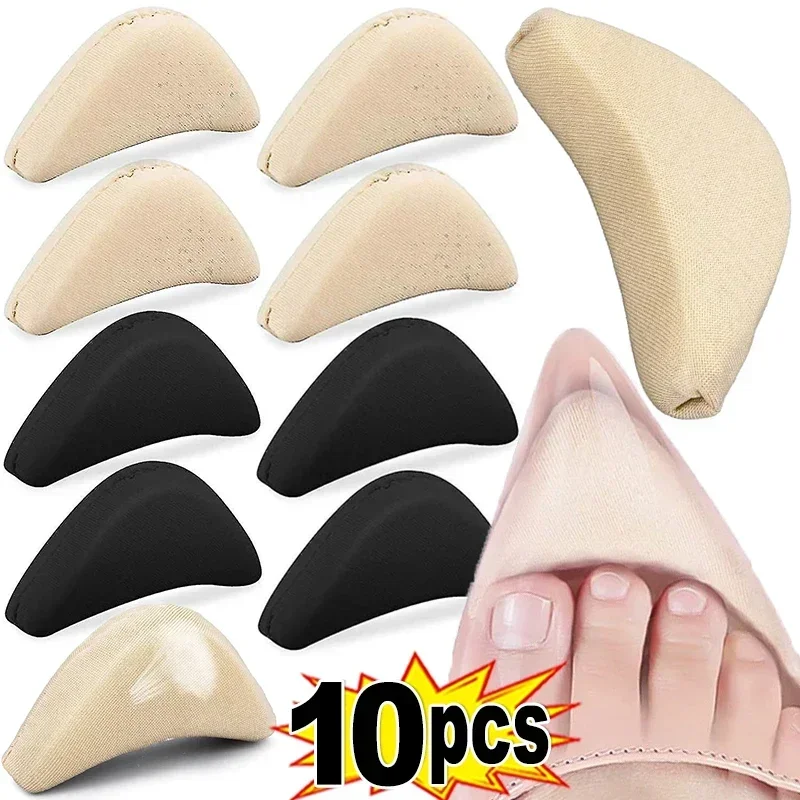 Soft Toe Plug Women High Heel Pain Relief Insert Shoe Palm Cushion Toe Front Filler Sponge Forefoot Pad Adjustable Sizes Insoles thumbnail 4