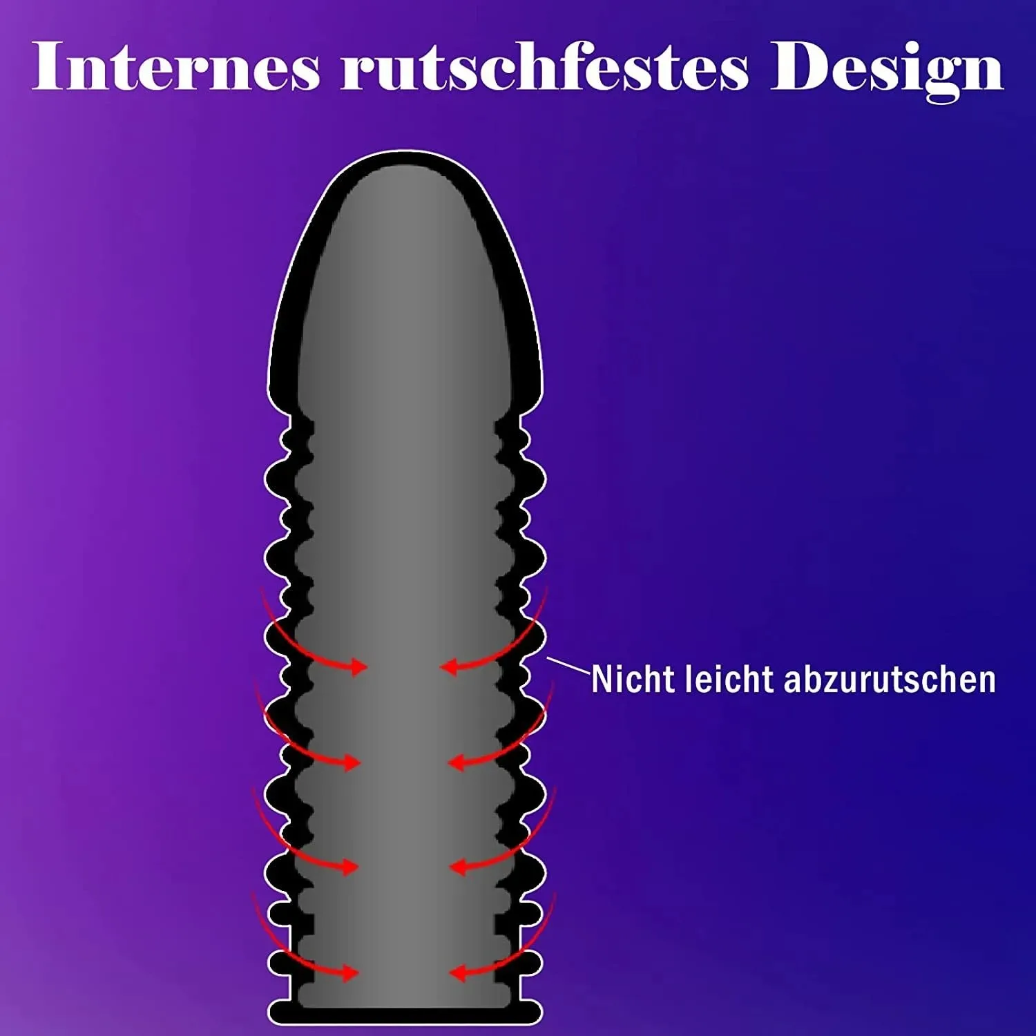 5Pcs Reusable Condoms Male Penis Extension Sleeves Sperm Lock Cock Ring Dildo Cover Adult Sex Toys For Men Delay Ejaculation 18+ thumbnail 6