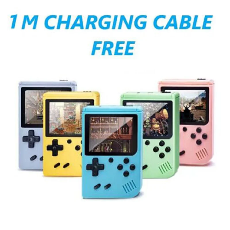 portable Built-in 500+ Classic arcade retro games Console for Gameboy Output Emulator TV 5 inch Video Game Handheld Game Player thumbnail 4