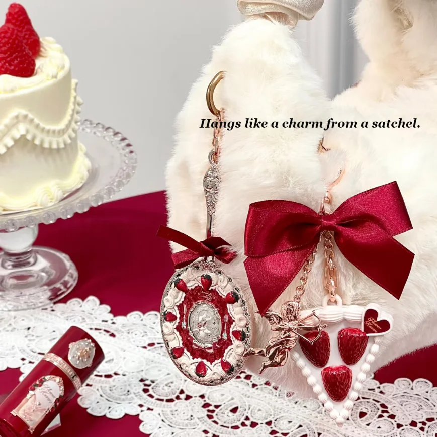 Flower Knows Strawberry Cupid Collection Solid Perfume Balm Pendant Perfumes For Men And Women Original thumbnail 6