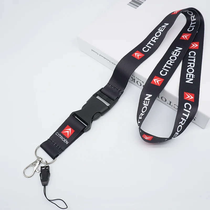 Lanyard Car Keys Car Keychain Ring For Citroen C1 C2 C3 C4 C5 C6 C8 C4L DS3 DS4 DS5 LS DS6 Grand Picasso C-ELYSEE JUMPY NEMO VTS