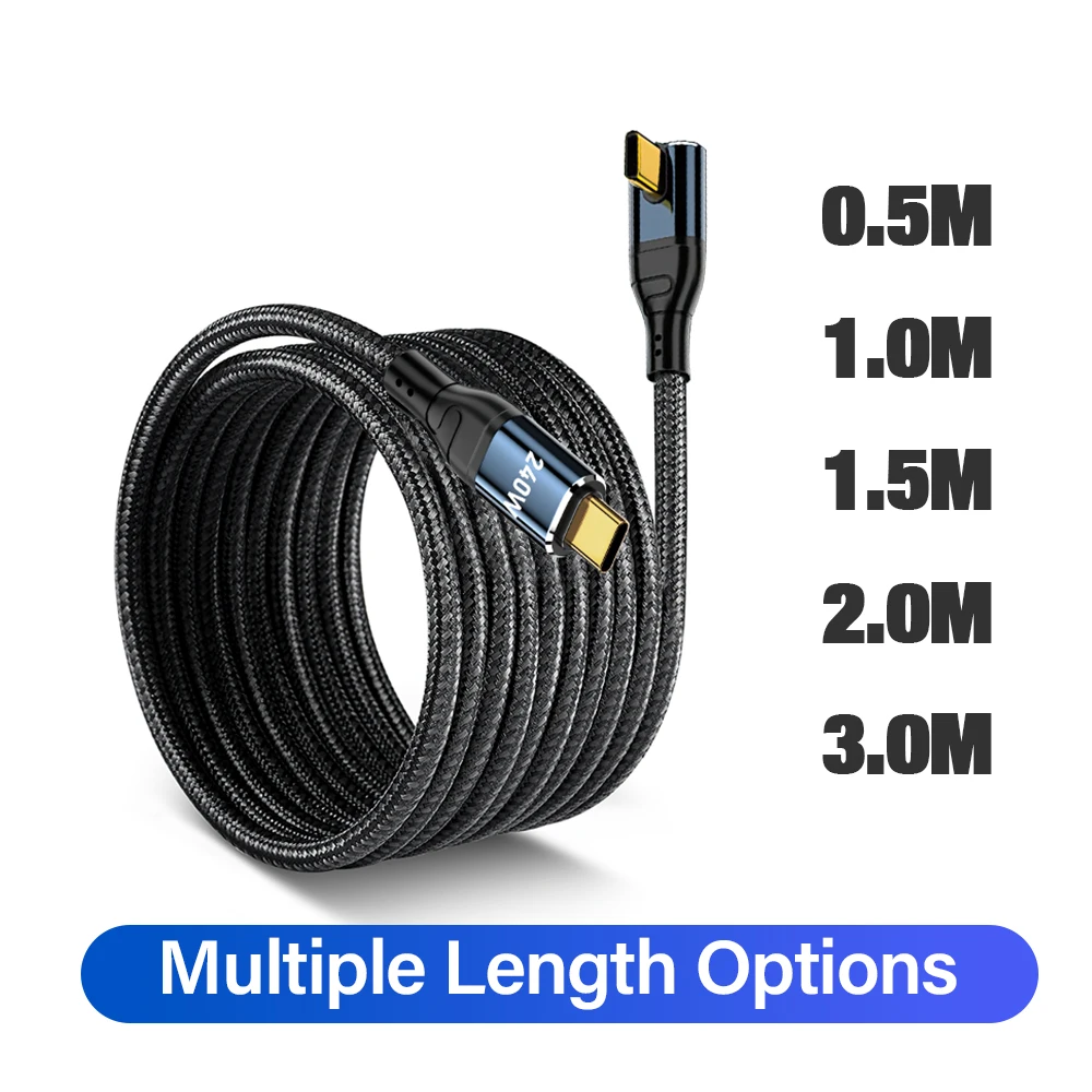 240W USB Type C Cable Super fast charge for iPhone 16 15 Pro Max Macbook Samsung S23 Xiaomi PD3.1 Data Charger Wire USBC 2m 3m thumbnail 6