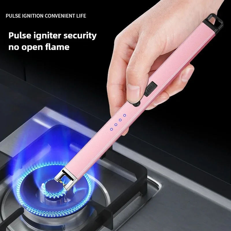 Creative Household Electronic Rechargeable Igniter. Pulse Ignition Gun. Scented Candle Natural Gas Stove Special Lighter