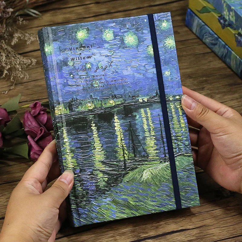 Blank Painting Book Super Thick Sketch Book Sketch Book A5 Painting Book Retro Thickened Hardcover  Sketchbook thumbnail 4