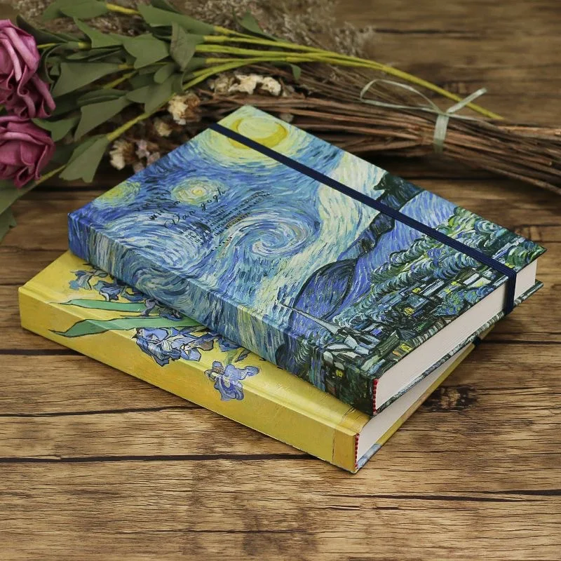 Blank Painting Book Super Thick Sketch Book Sketch Book A5 Painting Book Retro Thickened Hardcover  Sketchbook thumbnail 2