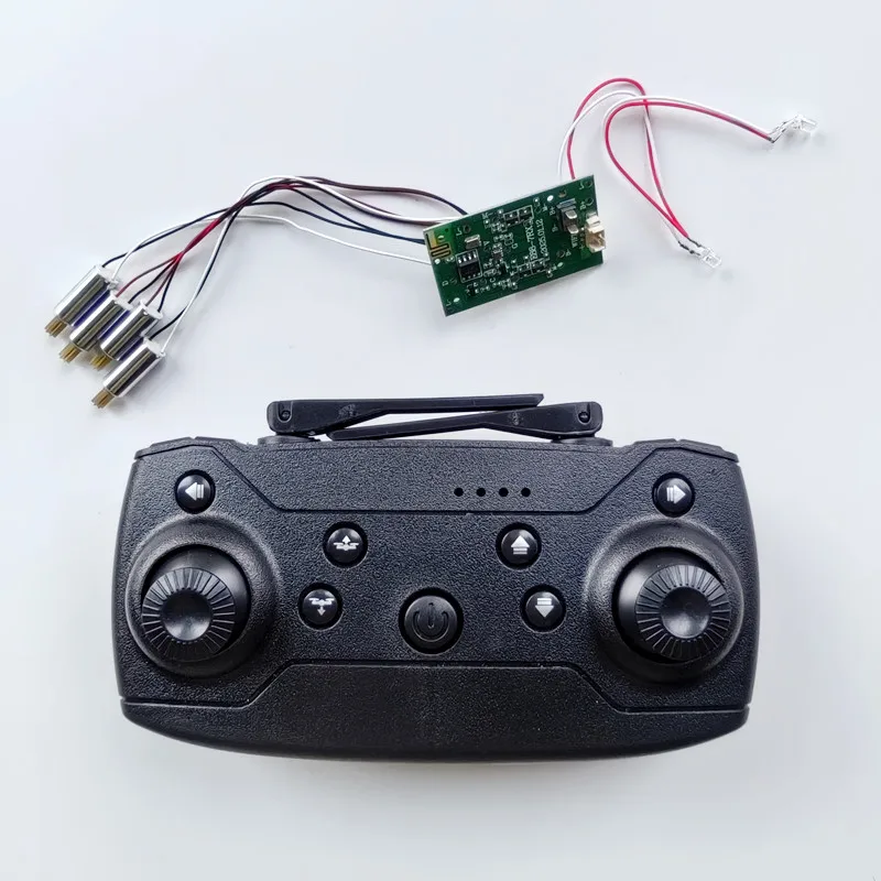 E88 804 E58 Remote Controller With Receiver Board DIY RC Drone Mini Quadrocopter 3.7V Coreless Motors Model Parts thumbnail 3