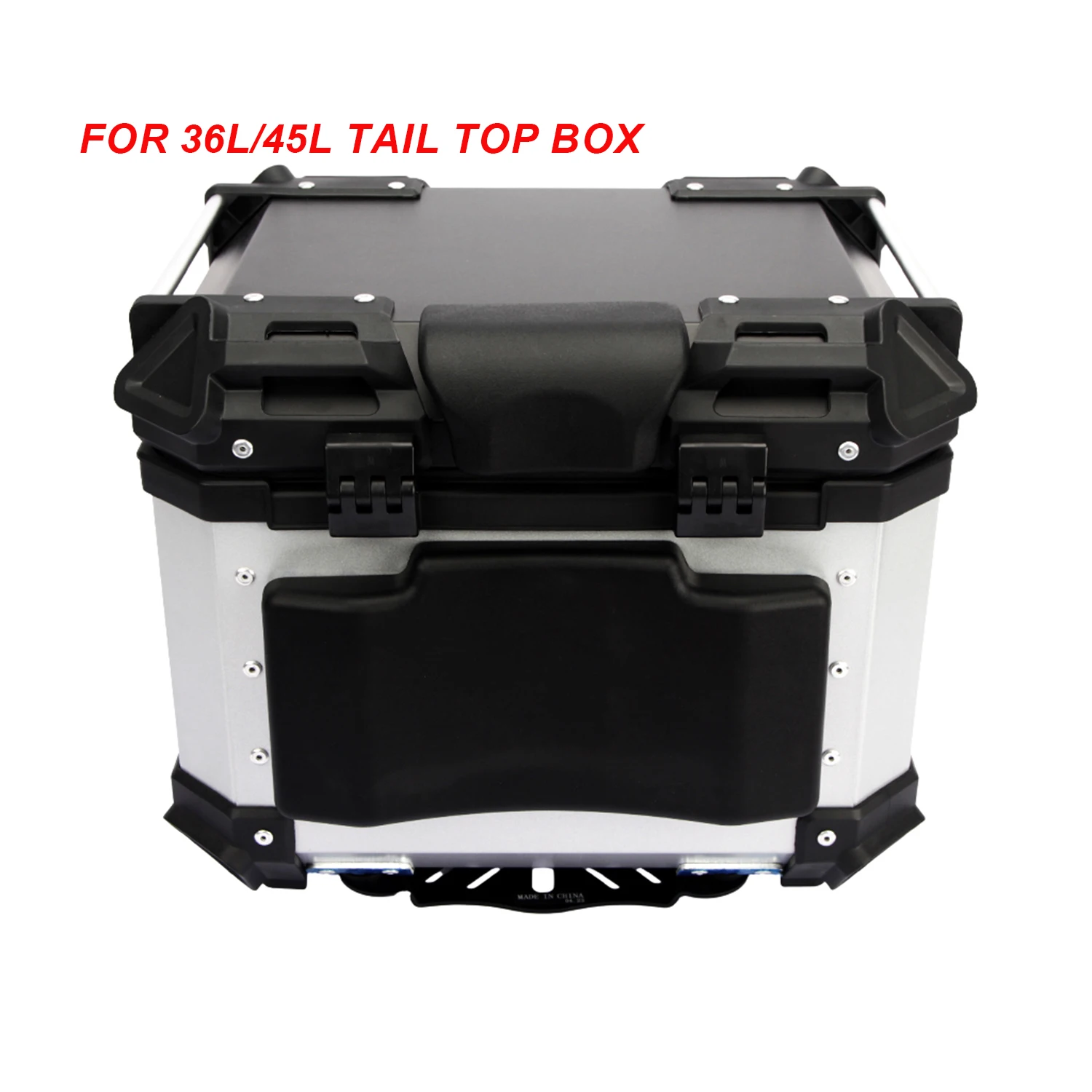 Motorcycle Top Case Backrest Back Pad 25L 32L 45L 55L 65L 80L 100L Tail Box Rear Trunk Luggage Case Cushion Passenger Backrest thumbnail 4