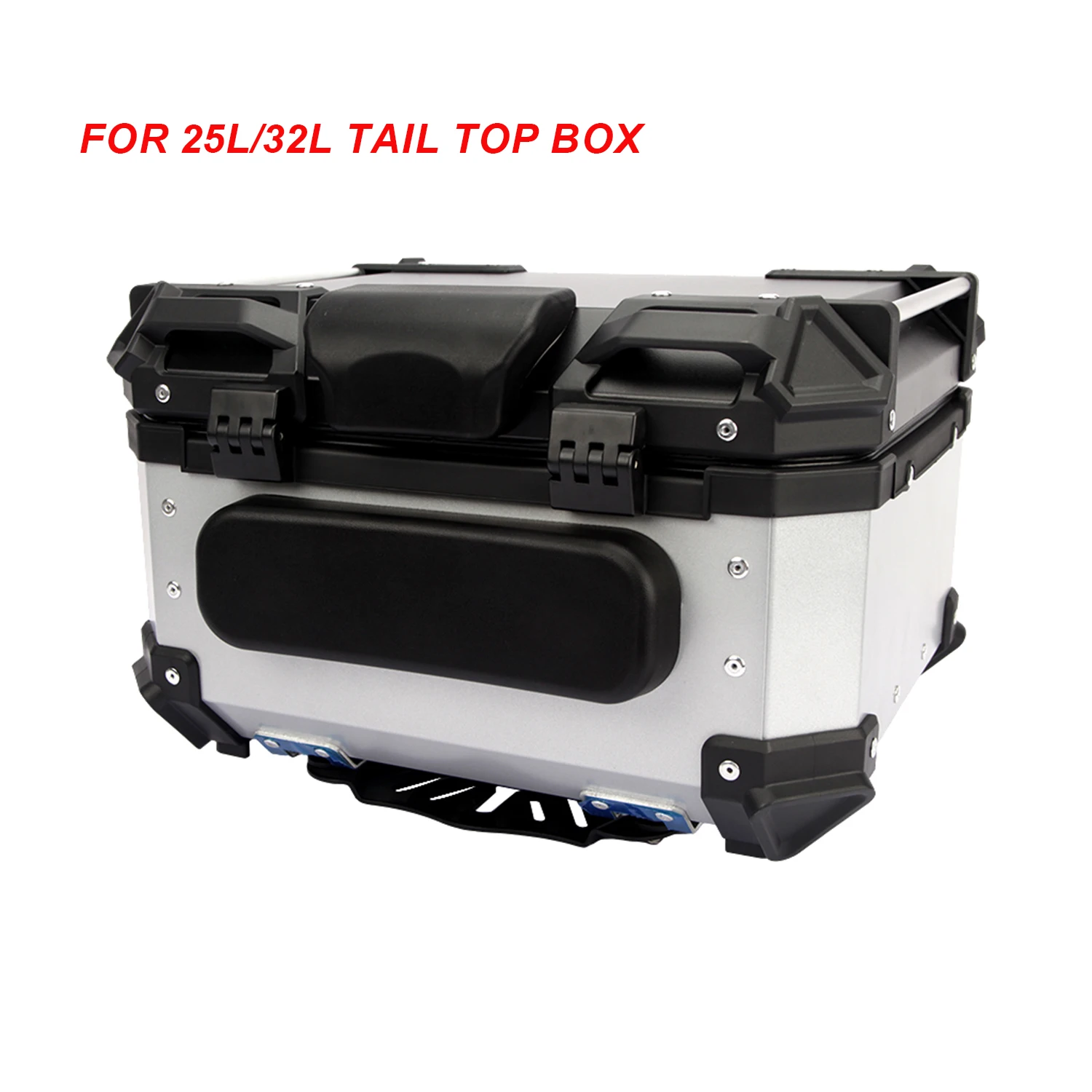 Motorcycle Top Case Backrest Back Pad 25L 32L 45L 55L 65L 80L 100L Tail Box Rear Trunk Luggage Case Cushion Passenger Backrest thumbnail 3