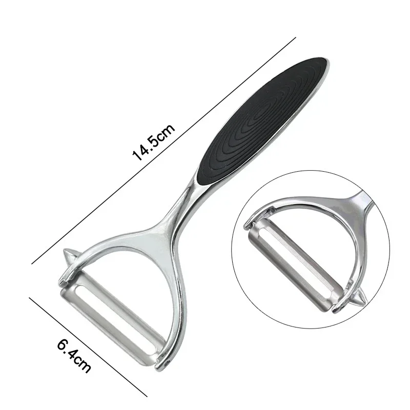 Stainless Steel Vegetable Peeler Potato Peeler Multi-function Carrot Grater Fruit Tools Kitchen Accessories Cuisine Pelador thumbnail 2