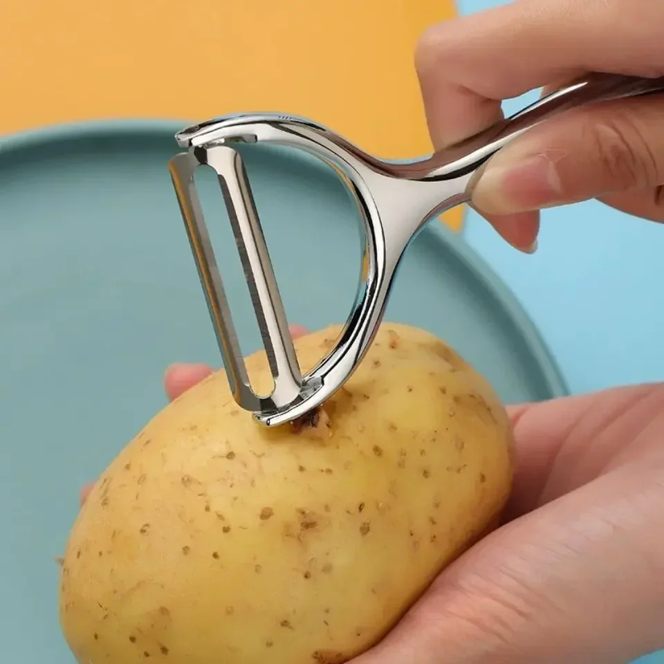 Stainless Steel Vegetable Peeler Potato Peeler Multi-function Carrot Grater Fruit Tools Kitchen Accessories Cuisine Pelador thumbnail 6