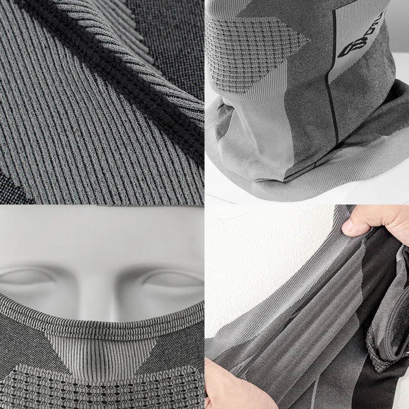 Men Women Cold-Proof Thermal Scarf Winter Ski Hat Balaclava Full Face Mask Ski Cycling Hunting Head Neck Cover Helmet Liner Cap thumbnail 2