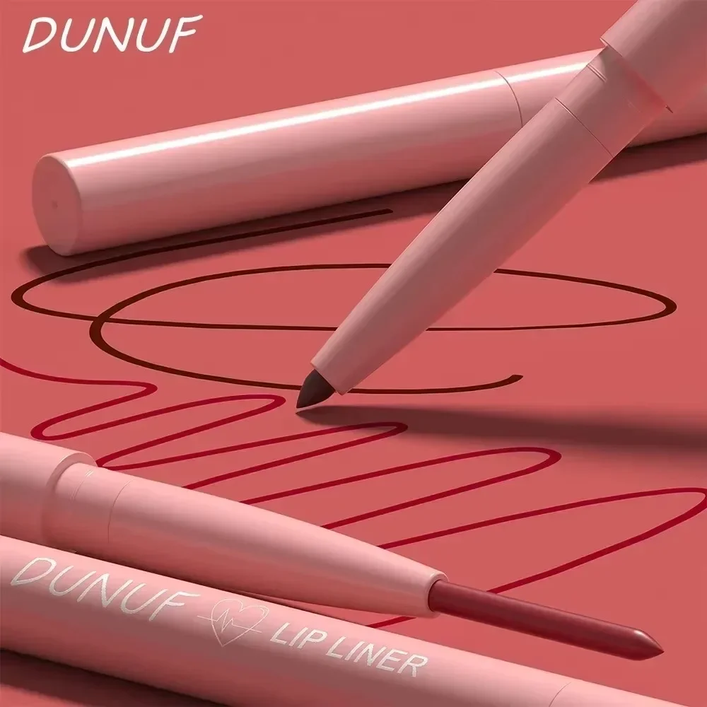 Tapered Nib Lip Liner Pencil Matte Red Brown Plumping Lip Stain Lasting Waterproof Fine Lipstick Slim Lip Outline Contour Makeup thumbnail 6
