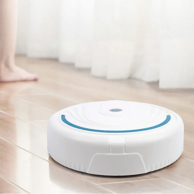 Lenovo 5-in-1 Smart Robotic Wireless Vacuum Cleaner Home Multi-Mode USB Rechargeable Home Sweeper For Wet Dry Carpet Floors thumbnail 3