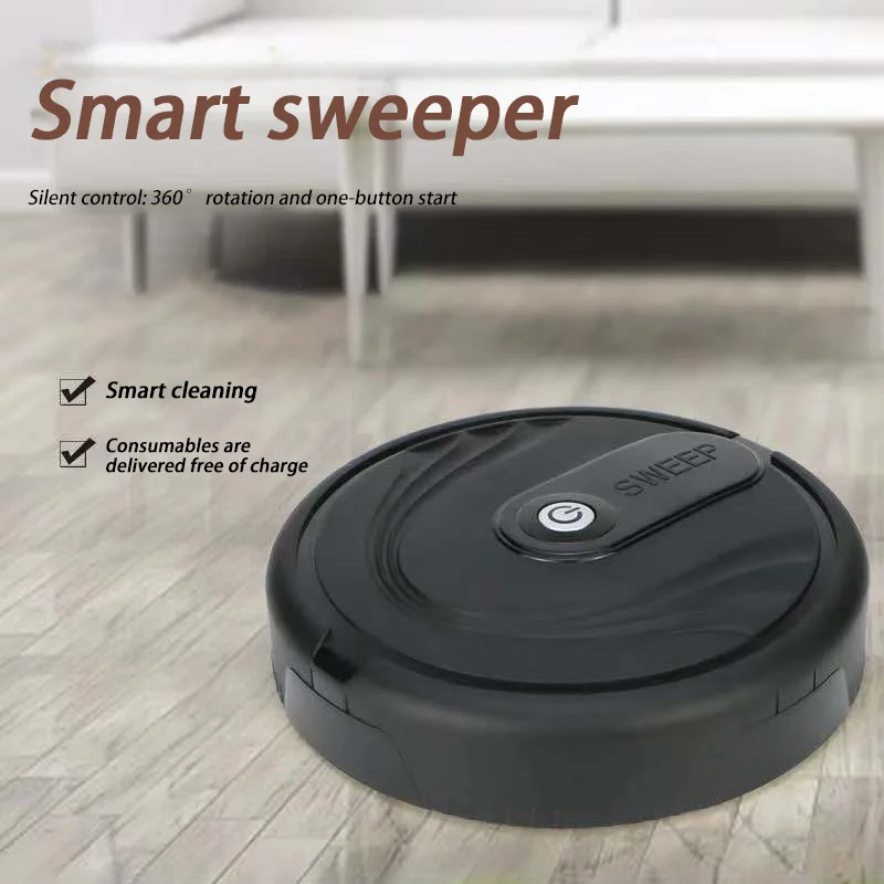 Lenovo 5-in-1 Smart Robotic Wireless Vacuum Cleaner Home Multi-Mode USB Rechargeable Home Sweeper For Wet Dry Carpet Floors thumbnail 4