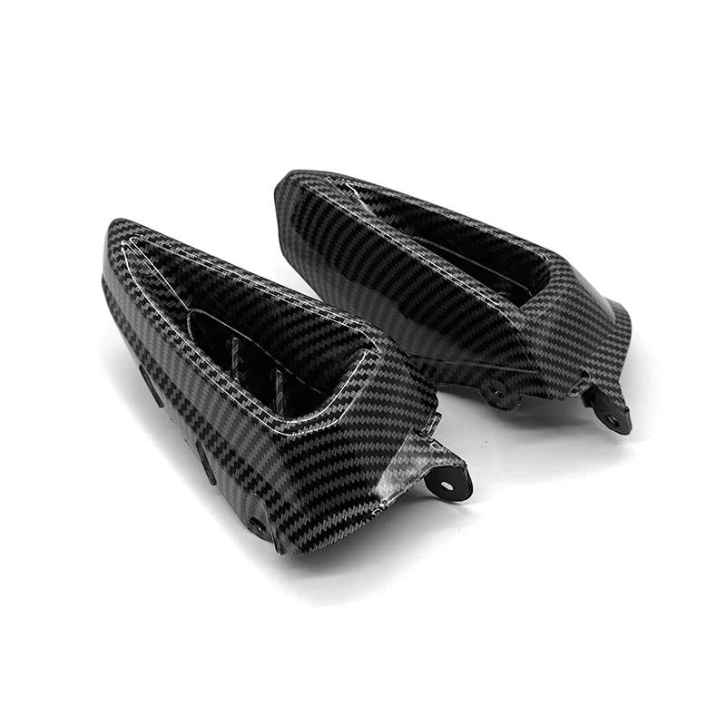 MT07 FZ07 Motorcycle Carbon Fiber Side Fuel Tank Grille Air intake Body Kit Fairing Fit For YAMAHA MT-07 2021 2022 2023 2024 thumbnail 6