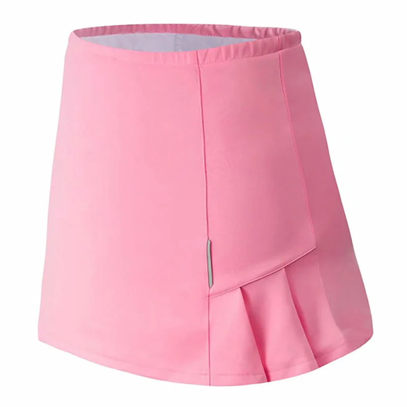 2024 Women's Sports Skirt Quick dry Tennis Yoga Badminton Golf Skirt Waisted Short Skirt Comfortable Breathable Belt Safety Pant thumbnail 6