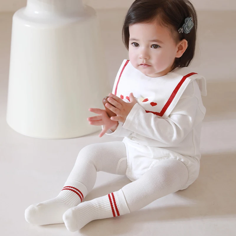 Spring Mid Tube Baby Socks Sport Soft Children Kids Socks Breathable Kids Boys Girl Socks Strip Mid Tube Socks thumbnail 5