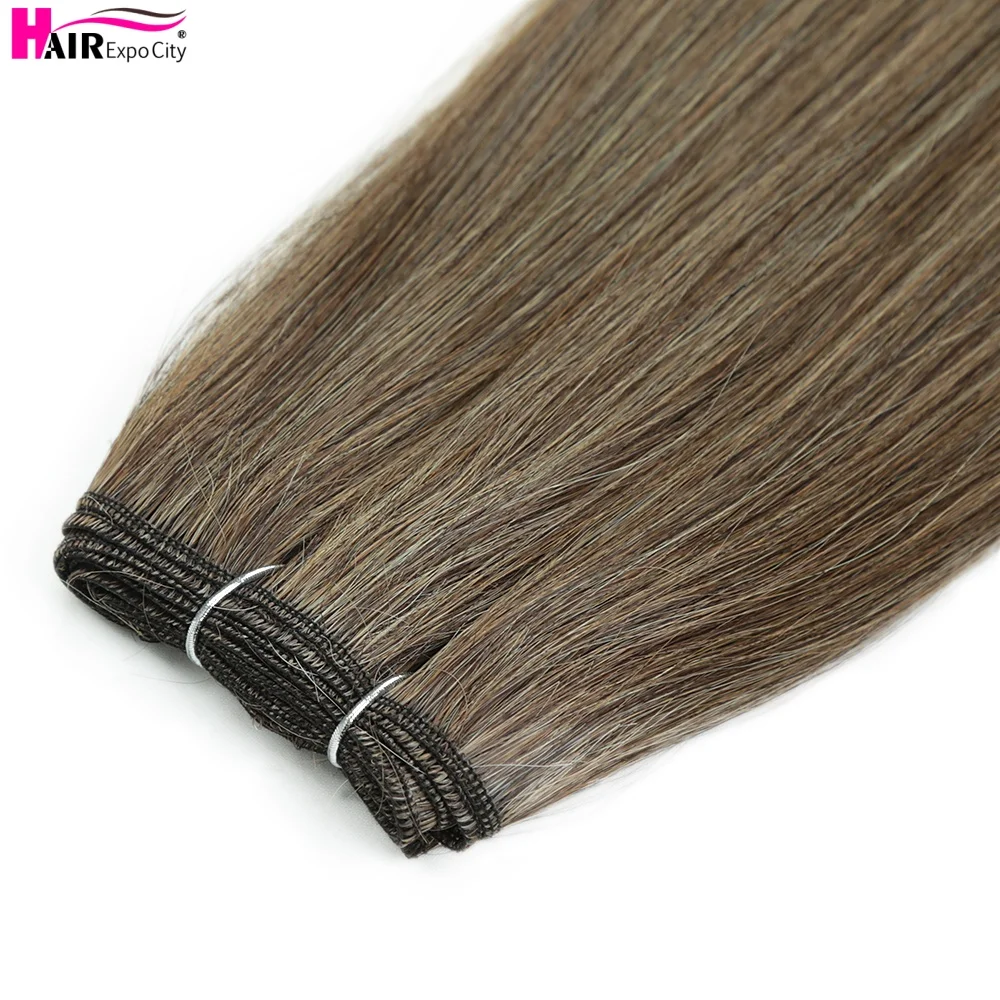 Bone Straight Synthetic Hair Bundles Ombre Blonde Hair Weft Super Long 26 Inch Straight Hair Weave Extensions Hair Expo City thumbnail 5