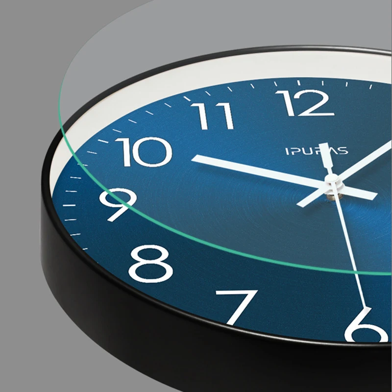 New 10/12 inch Wall Clock Modern Design Silent Quartz Needle Luxury Wall Clocks Home Creative Wall Clock Living Room Decoration thumbnail 4