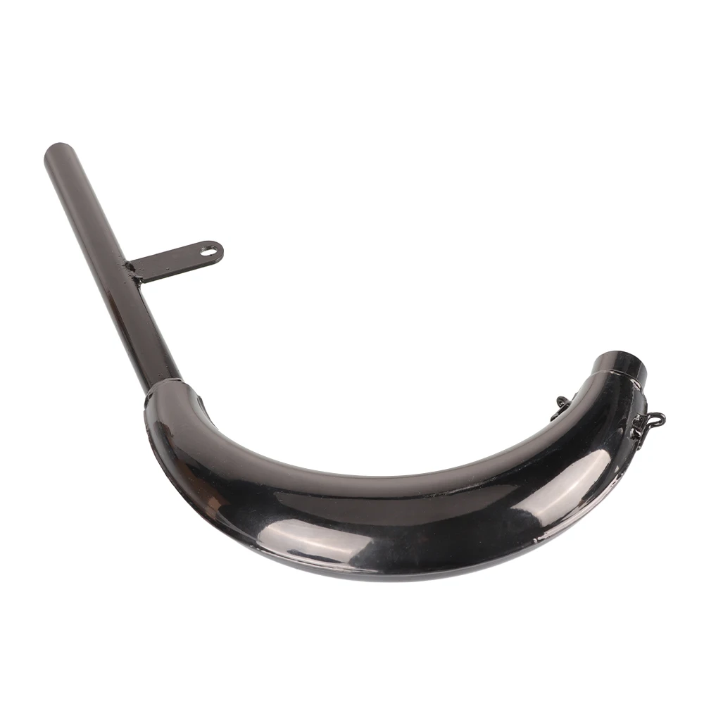 Motorcycle Split Pipe Exhaust Muffler For 2 Stroke 50cc 66cc 80cc 100cc Engine Gas Motorized Bicycle Motor Bike Parts thumbnail 3