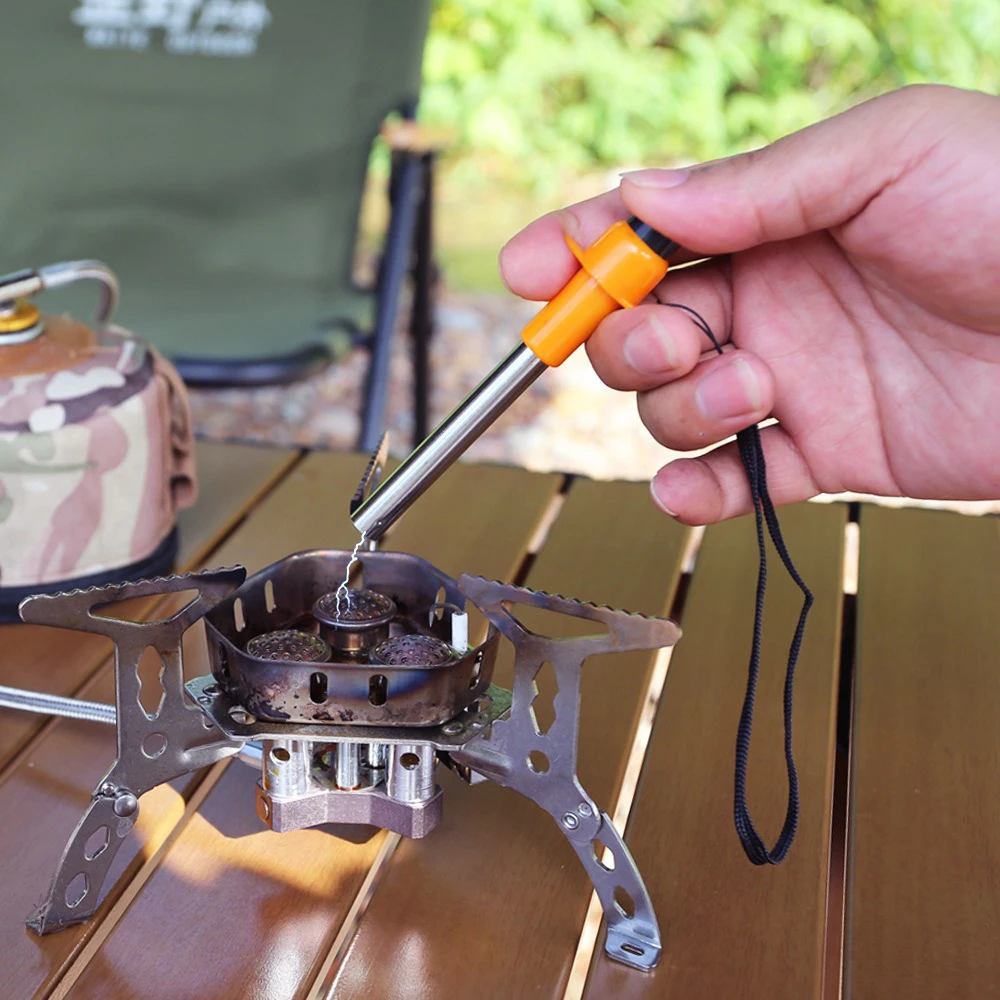 1/4Pcs Outdoor Camping Portable Mini Electric Igniter Kitchen Household Stove Igniter Hiking Climbing BBQ Piezoelectric Igniter thumbnail 5