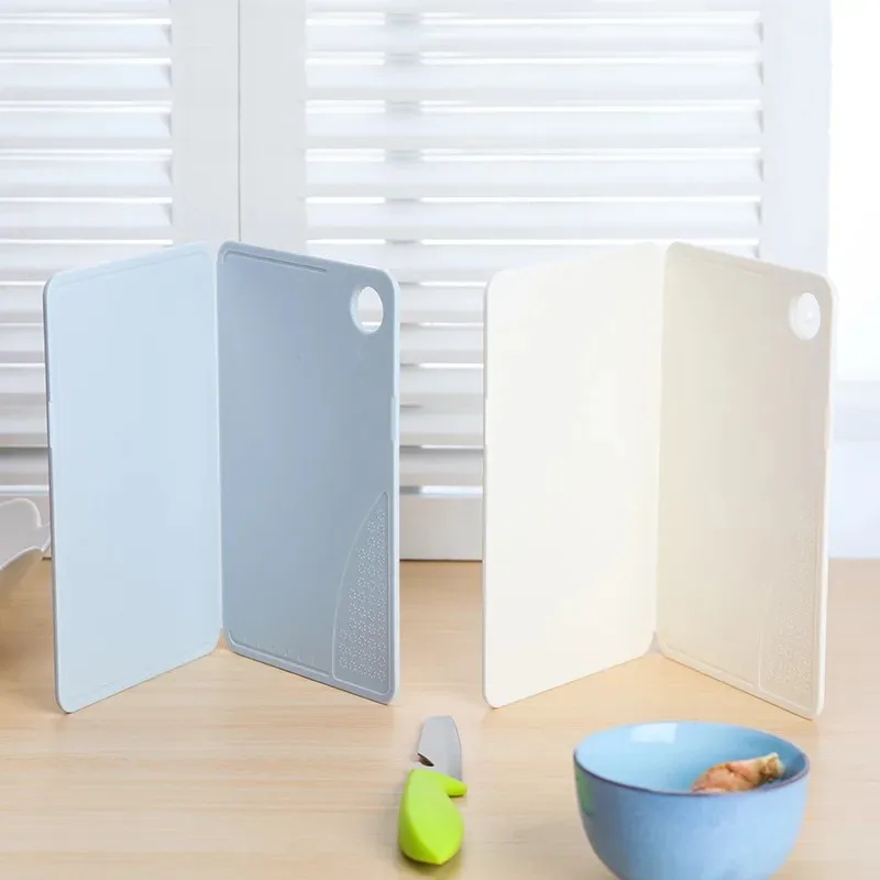 1PC Fold Durable Cutting Board Non-slip Vegetable Fruit Chopping Board for Home Kitchen Camping Cuttingboard Easy To Clean Carry thumbnail 2
