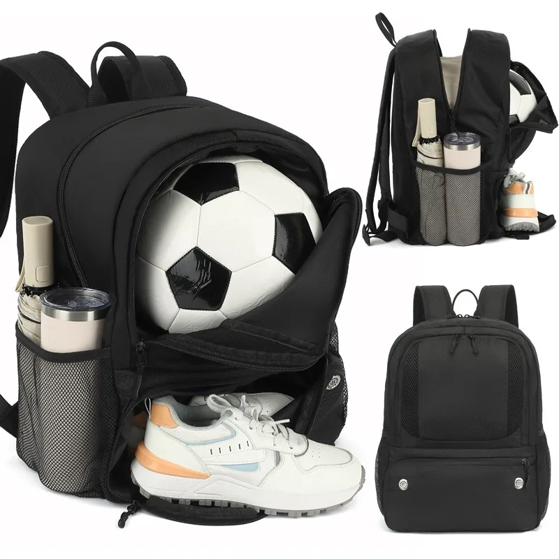 Backpack football bag, waterproof sports equipment bag, outdoor basketball volleyball bag, convenient and lightweight thumbnail 5