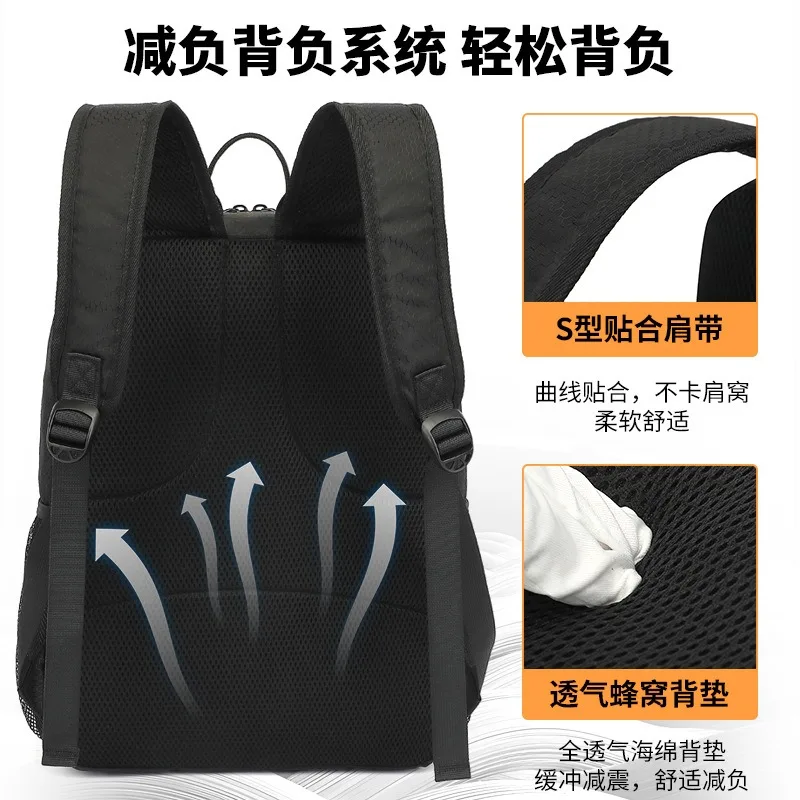 Backpack football bag, waterproof sports equipment bag, outdoor basketball volleyball bag, convenient and lightweight thumbnail 4