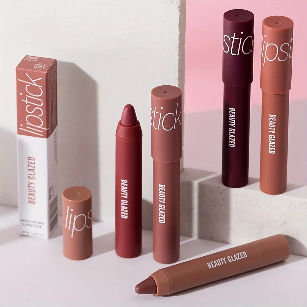 BEAUTY GLAZED 12 Colors Long-Lasting Waterproof Non-Stick Matte Lipstick Pen thumbnail 4