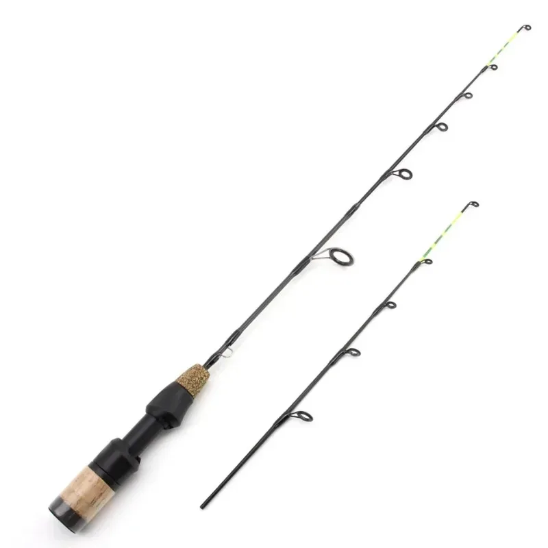 60cm 2 Tips Rod Reel Combos Winter Ice Fishing Rod Fishing Reel set  Pole Tackle Carbon pole Ice fishing rod New thumbnail 5