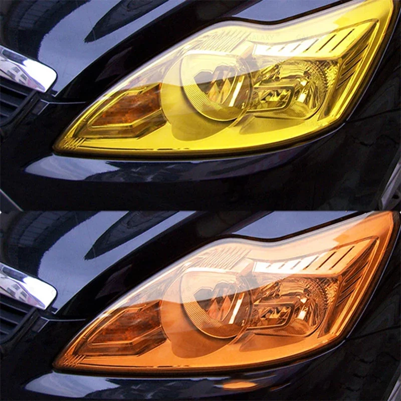 Car Headlight Taillight Protective Film Tint Vinyl Film Auto Lamp Film Sticker Sheet Color-Changing Smoke Matt Rear Fog Stickers thumbnail 3
