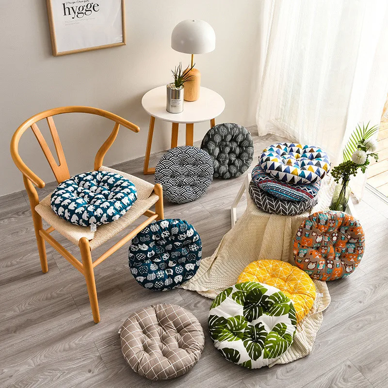 Dining Chair Cushion Home Dining Table Horseshoe Shaped Chair  Dining Seat Cushion Universal Non-slip Cushion rattan chair thumbnail 6