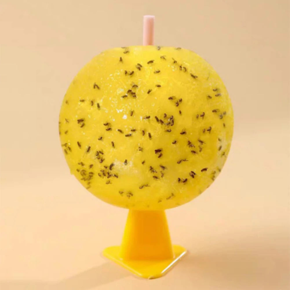 1-5PCS Ball Fruit Fly Catcher Pest Control Sticky Trap Kitchen Insect Trap Ball Orchard Supermarket Mosquito Collector thumbnail 2