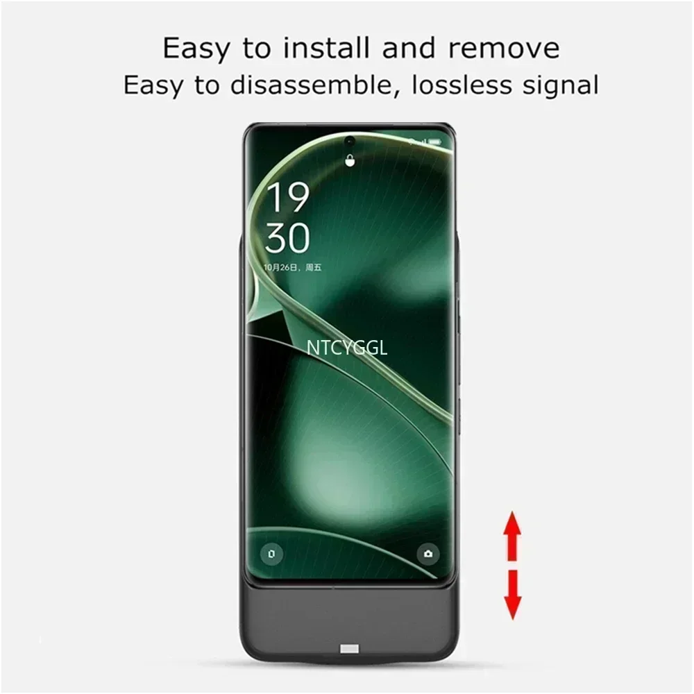 10000mah Battery Charger Case for Xiaomi Poco X6 Pro X6 Neo External Battery Power Bank Charging Cover Power Case Poco X6 Pro thumbnail 3