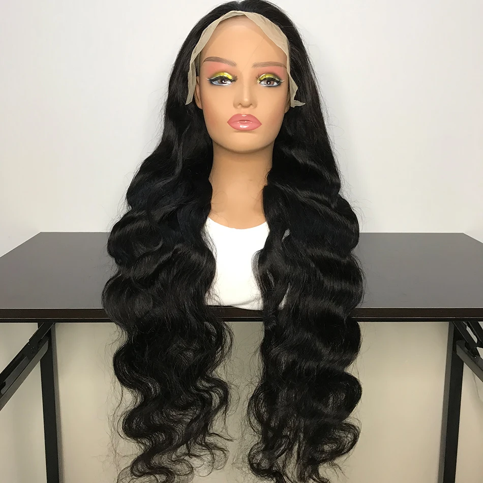 30 40 Inch Body Wave Human Hair Wigs 13x6 Hd Transparent Lace Front Wig 13x4 360 Lace Frontal Wig For Women Brazilian PrePlucked thumbnail 2