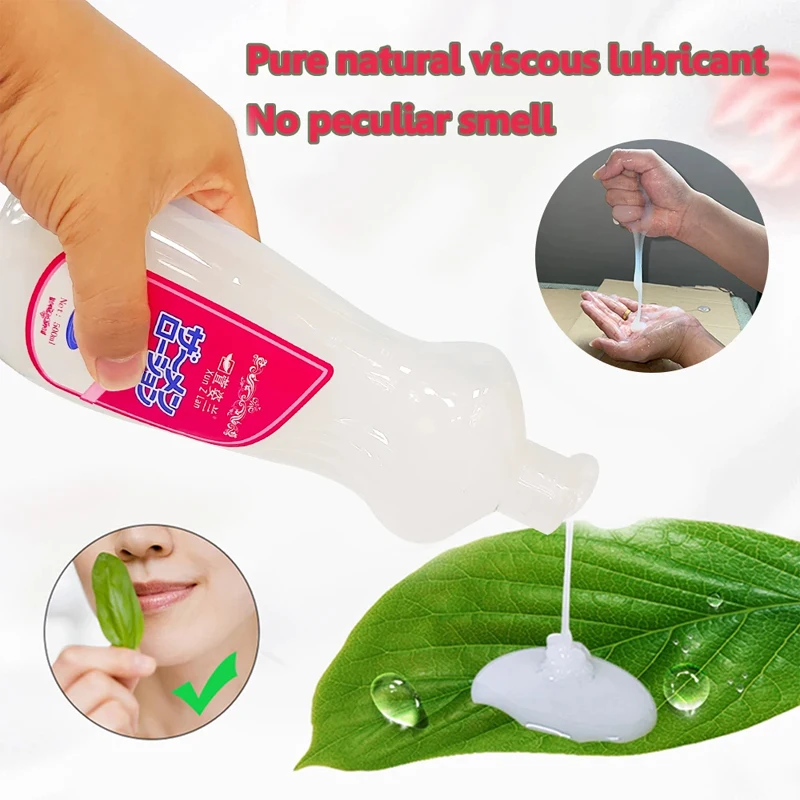 500ML Emulsion Lubricant Anal Lubricant Easy to clean, colorless and odorless, safe and healthy gay vaginal adult products thumbnail 2