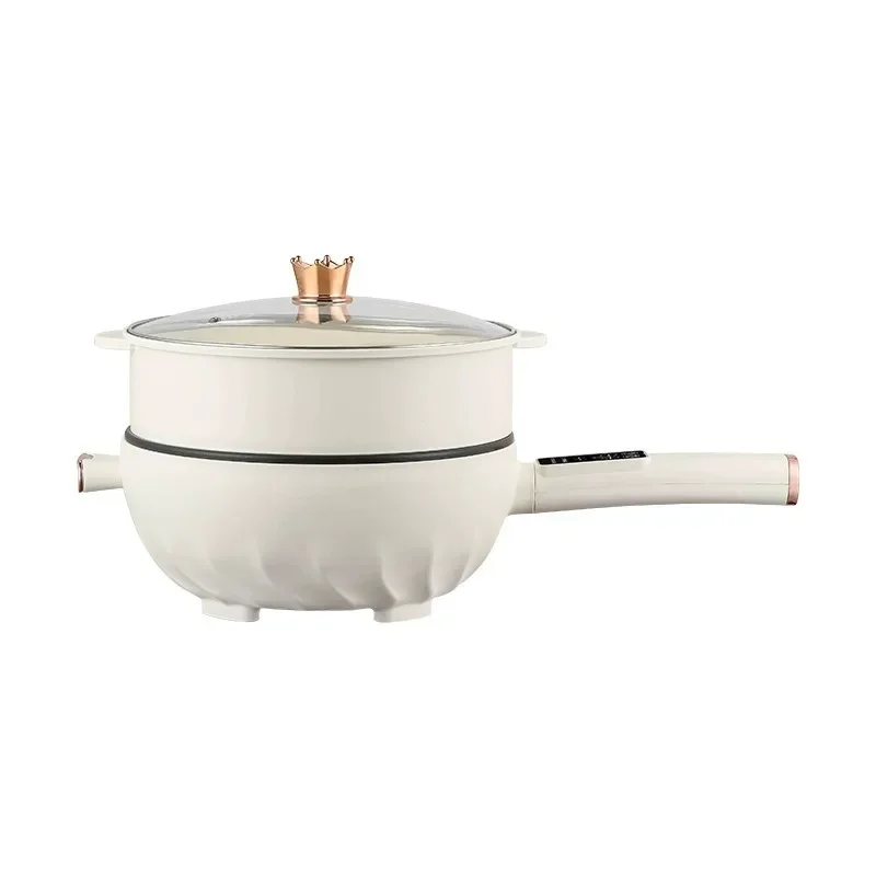 Electric Wok for Stir Frying Vegetables Multifunctional Non Stick Electric Wok Noodle Cooker Steaming Boiling Electric Hot Pot thumbnail 5